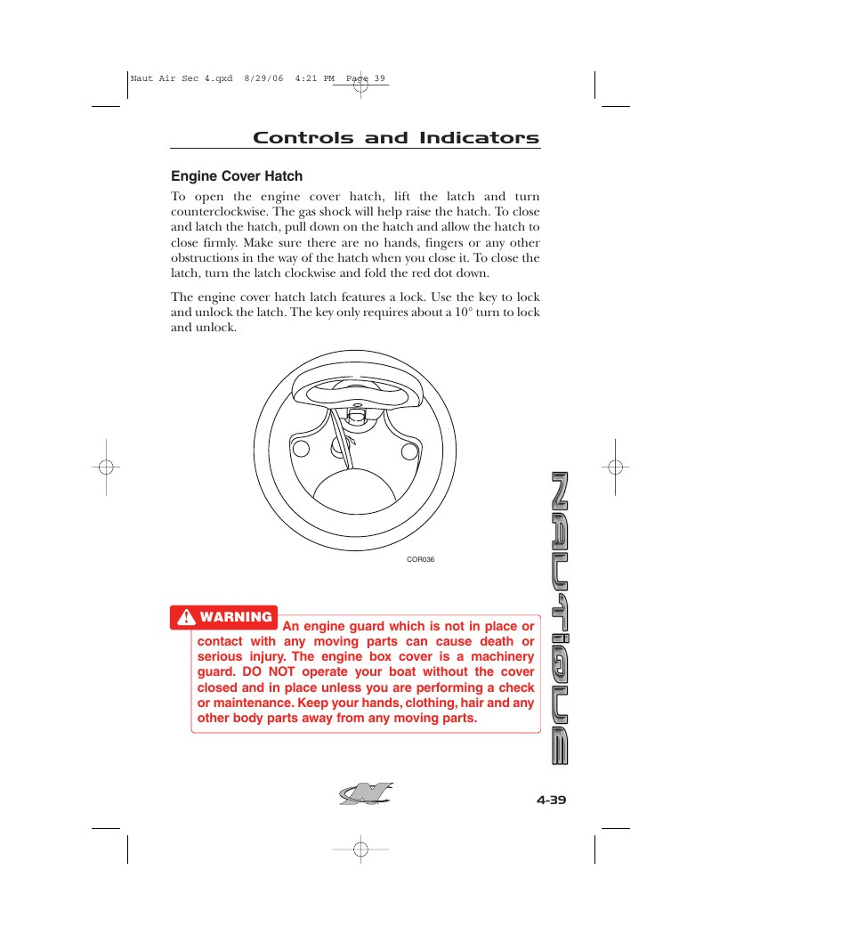 Controls and indicators | Nautique 220 User Manual | Page 114 / 198