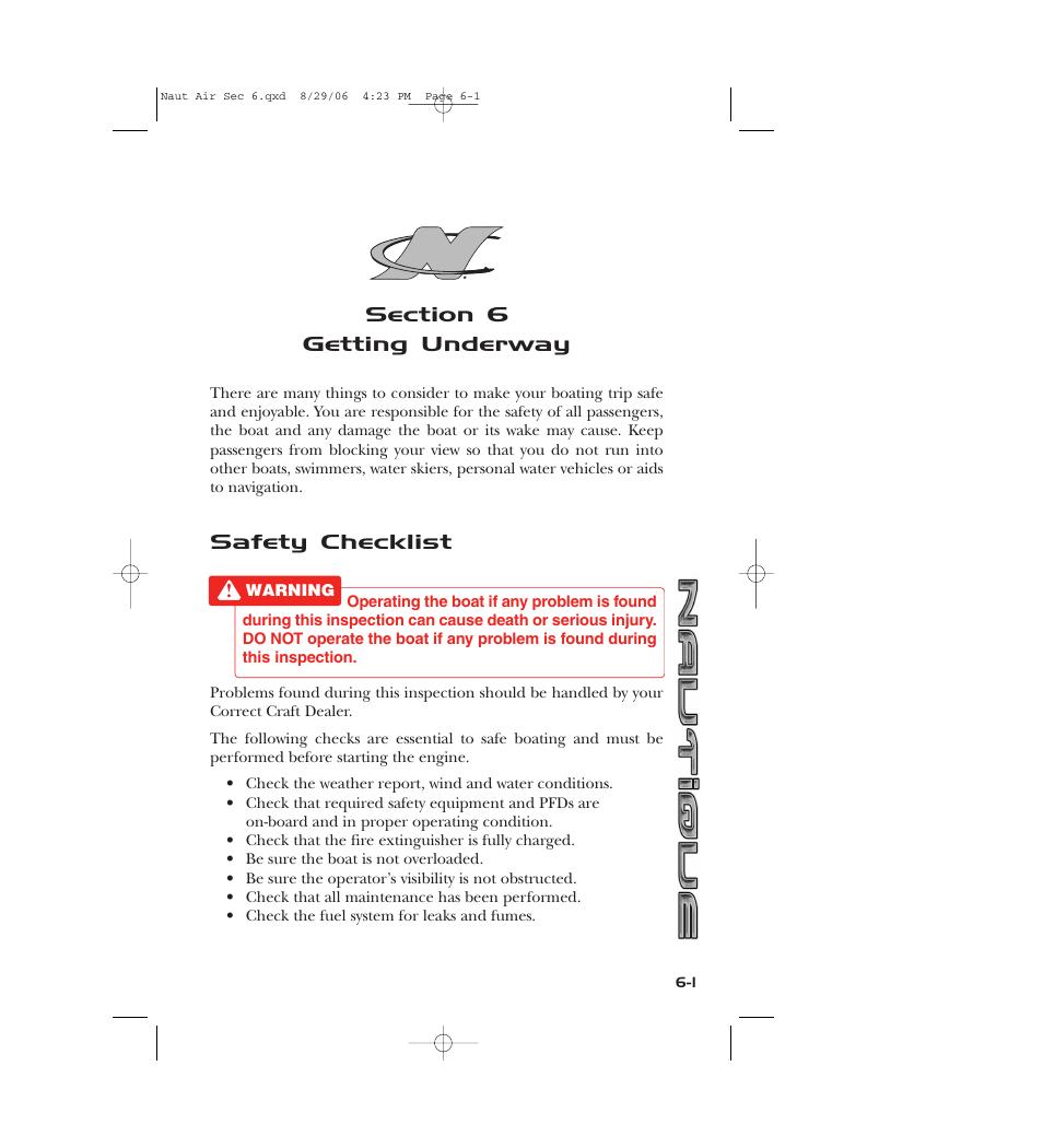 Naut air sec 6.qxd.pdf | Nautique 220 User Manual | Page 134 / 198