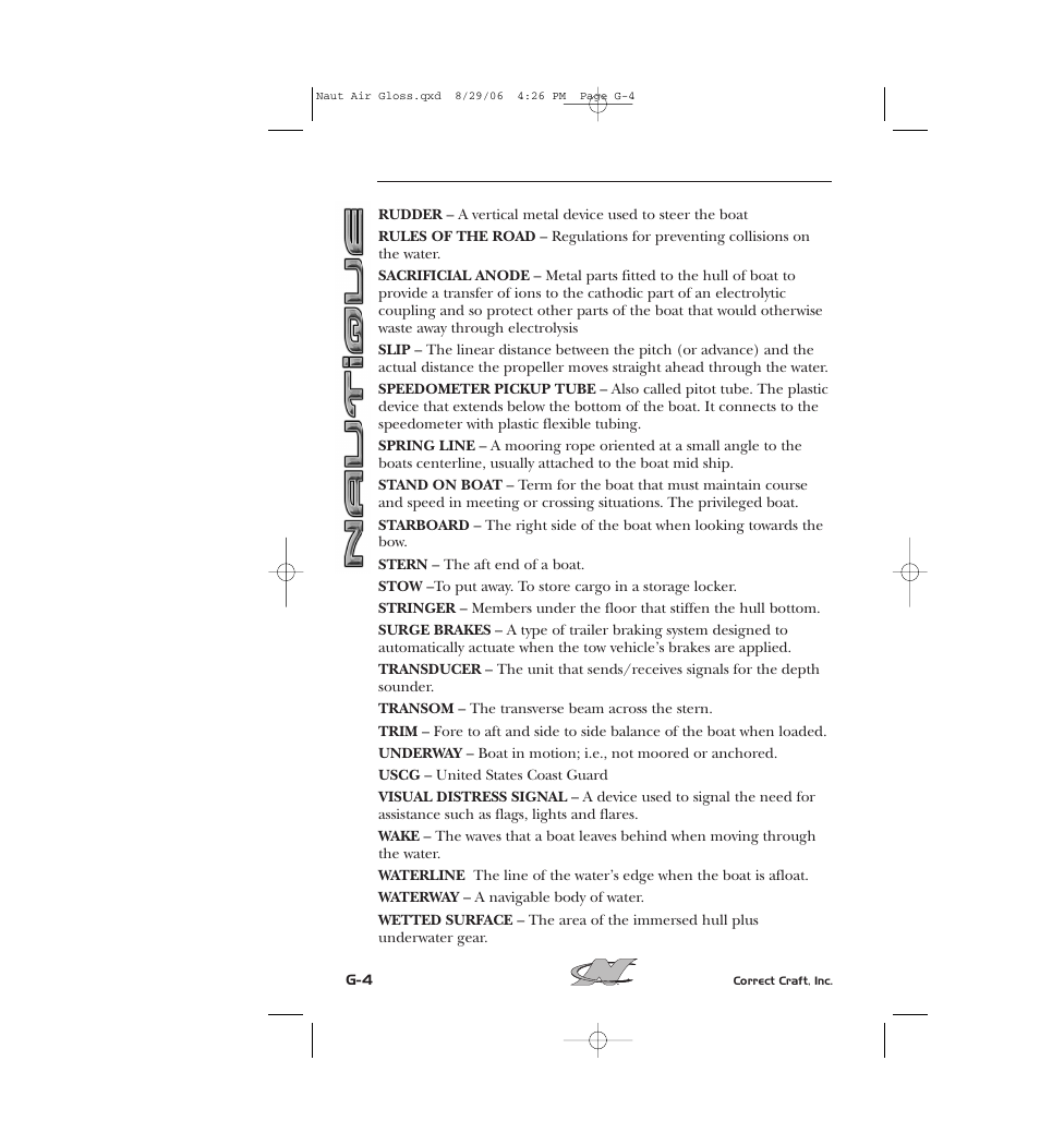 Nautique 220 User Manual | Page 189 / 198