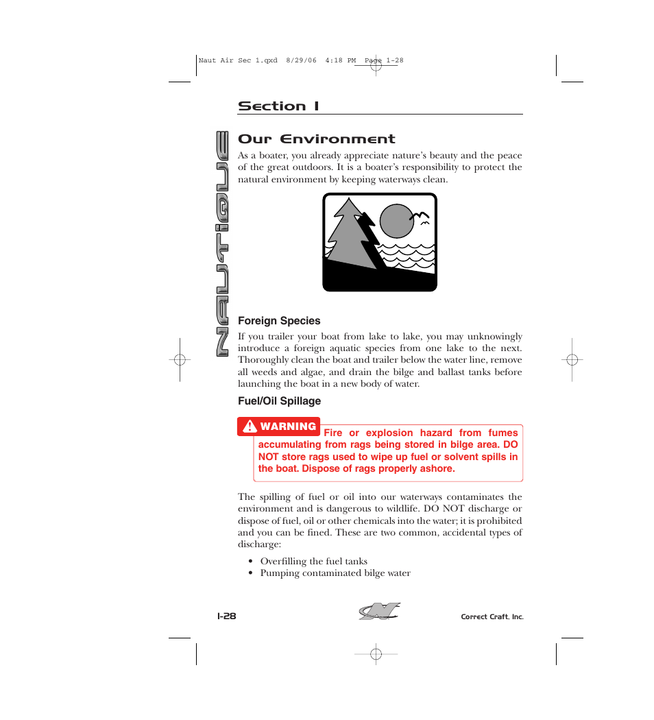 Our environment | Nautique 220 User Manual | Page 39 / 198