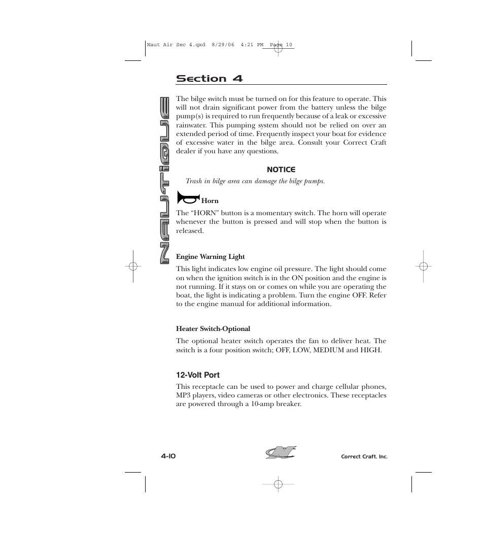 Nautique 220 User Manual | Page 85 / 198