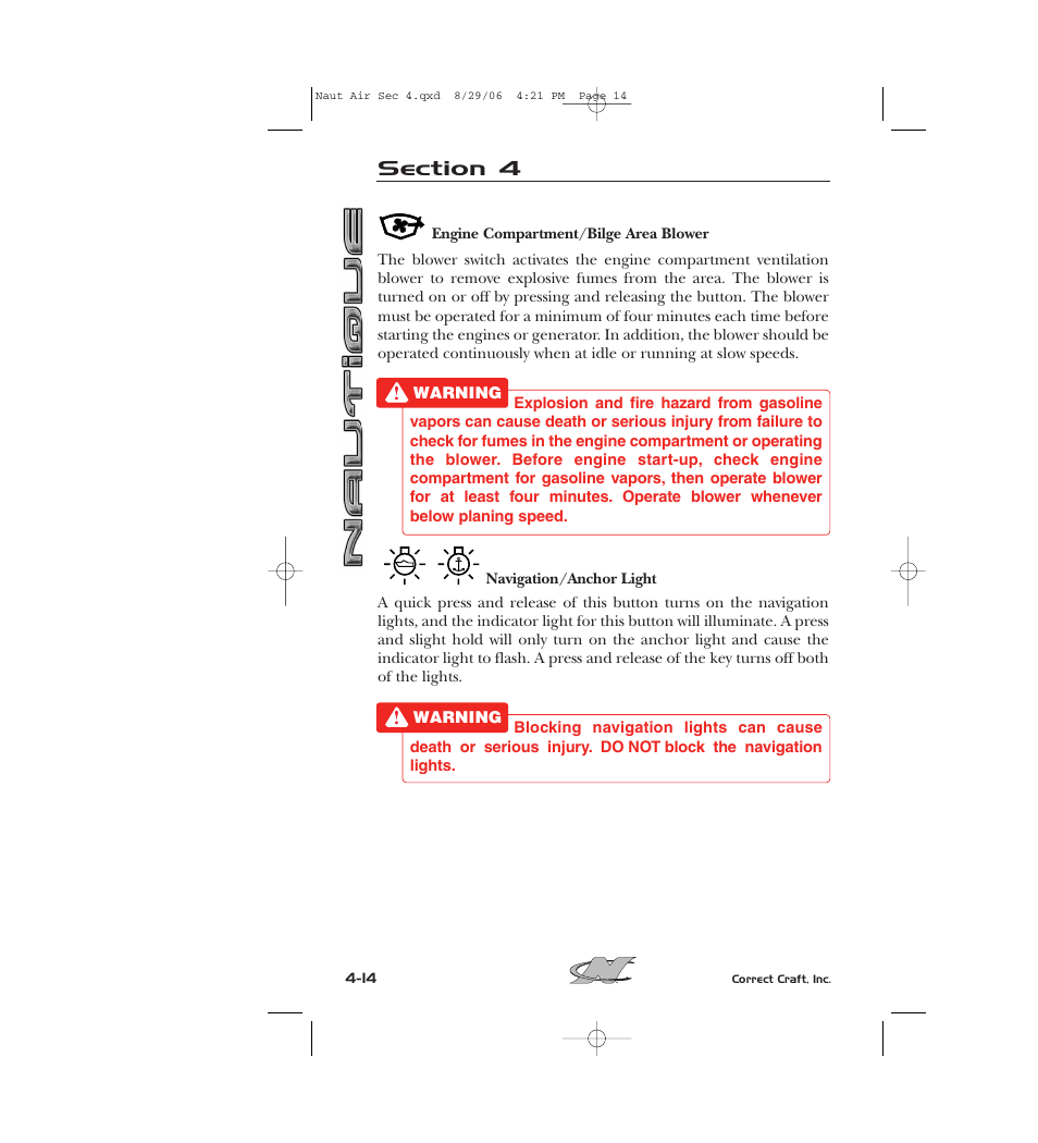 Nautique 220 User Manual | Page 89 / 198