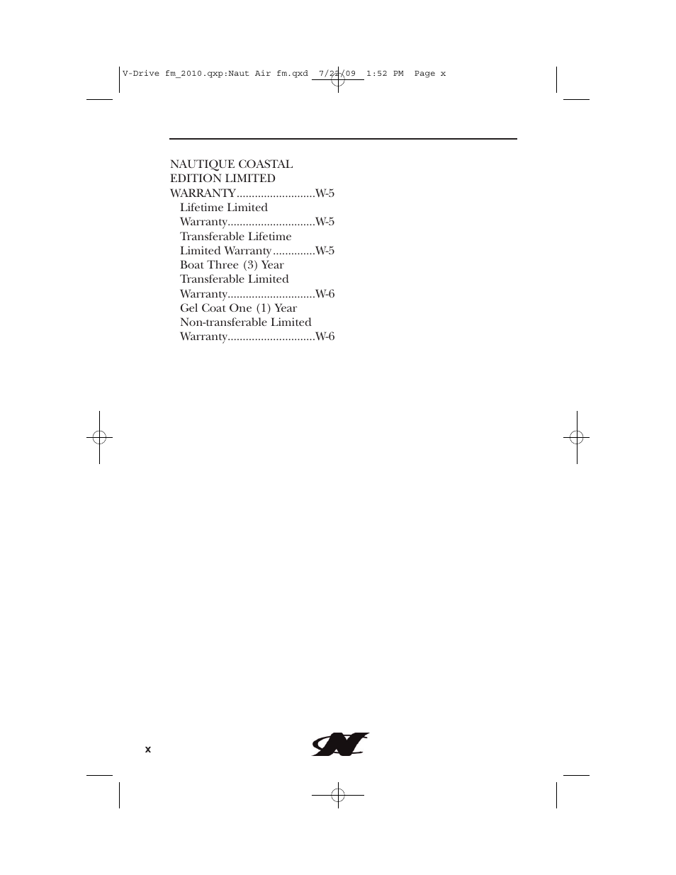 Nautique 230 User Manual | Page 10 / 248