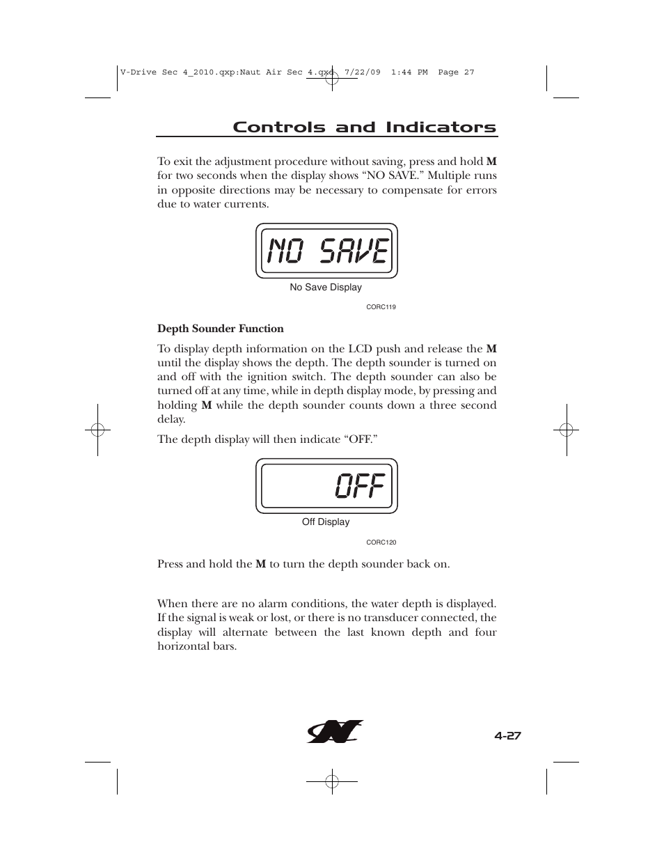 Controls and indicators | Nautique 230 User Manual | Page 103 / 248