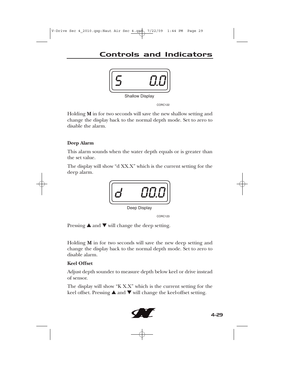 Controls and indicators | Nautique 230 User Manual | Page 105 / 248