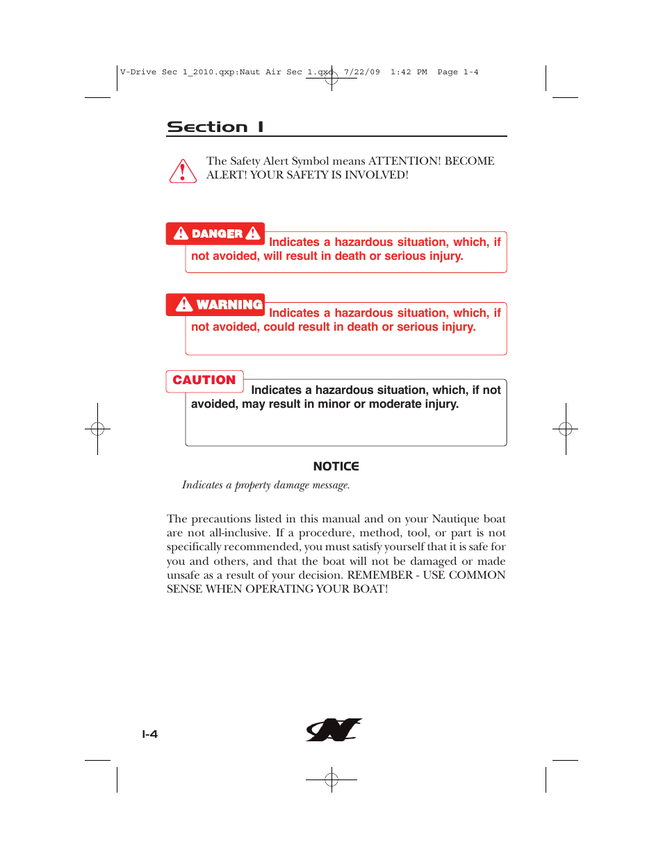 Nautique 230 User Manual | Page 14 / 248