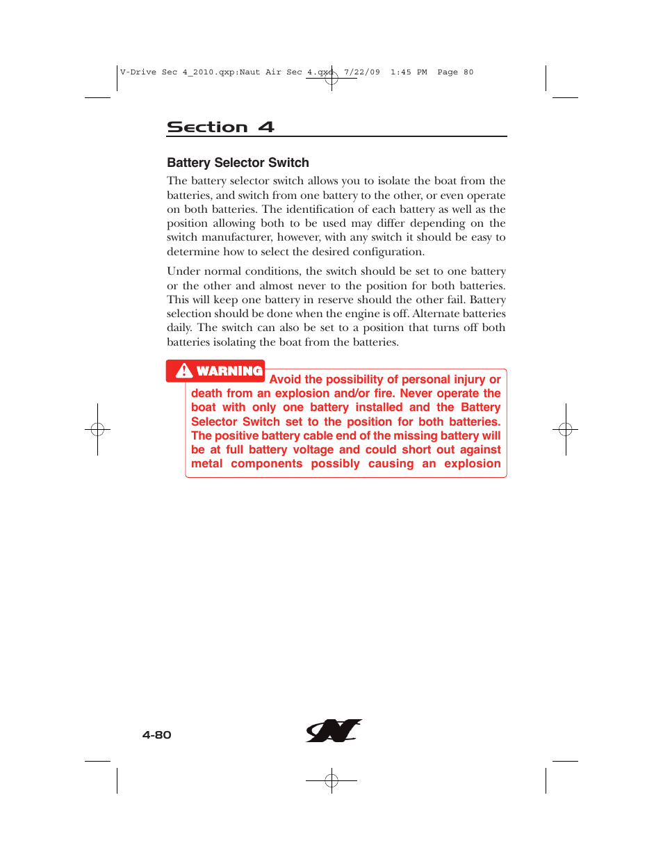 Nautique 230 User Manual | Page 156 / 248