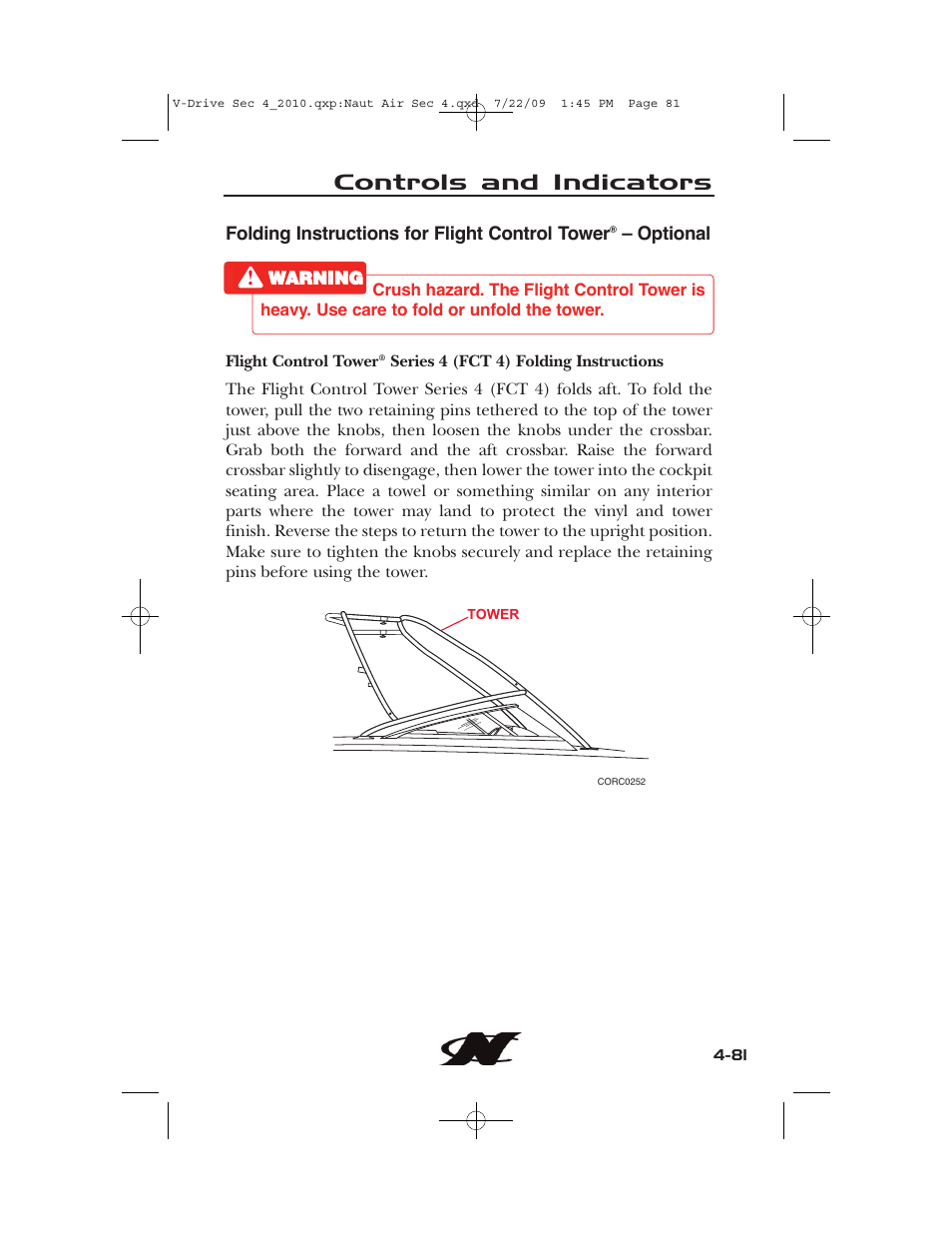 Controls and indicators | Nautique 230 User Manual | Page 157 / 248