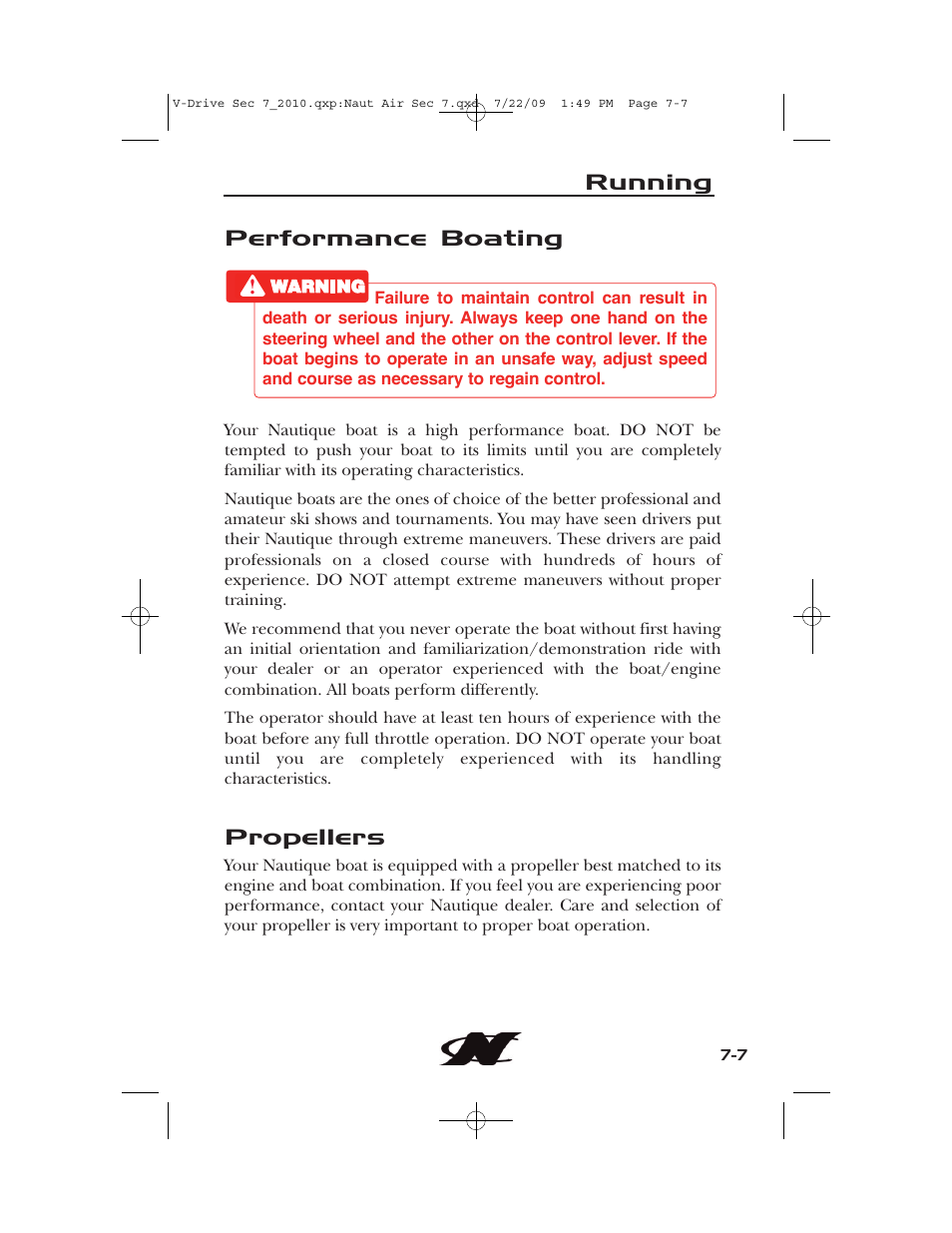 Nautique 230 User Manual | Page 201 / 248