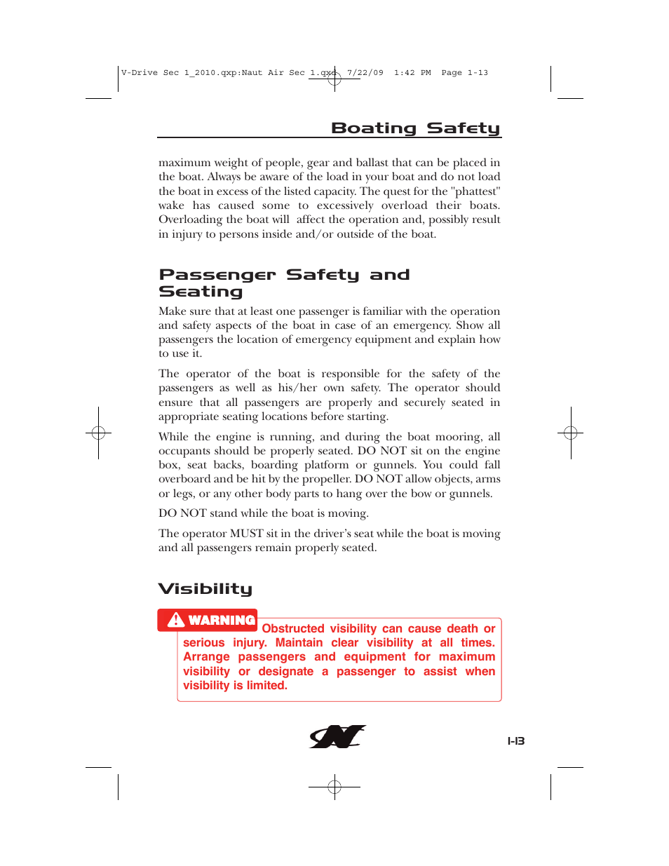 Nautique 230 User Manual | Page 23 / 248