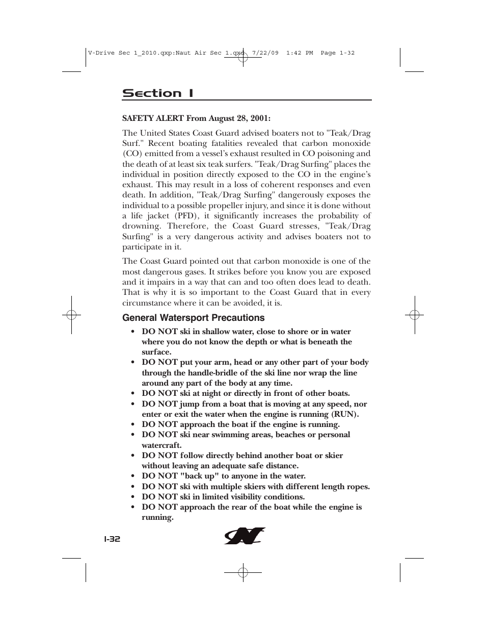 Nautique 230 User Manual | Page 42 / 248