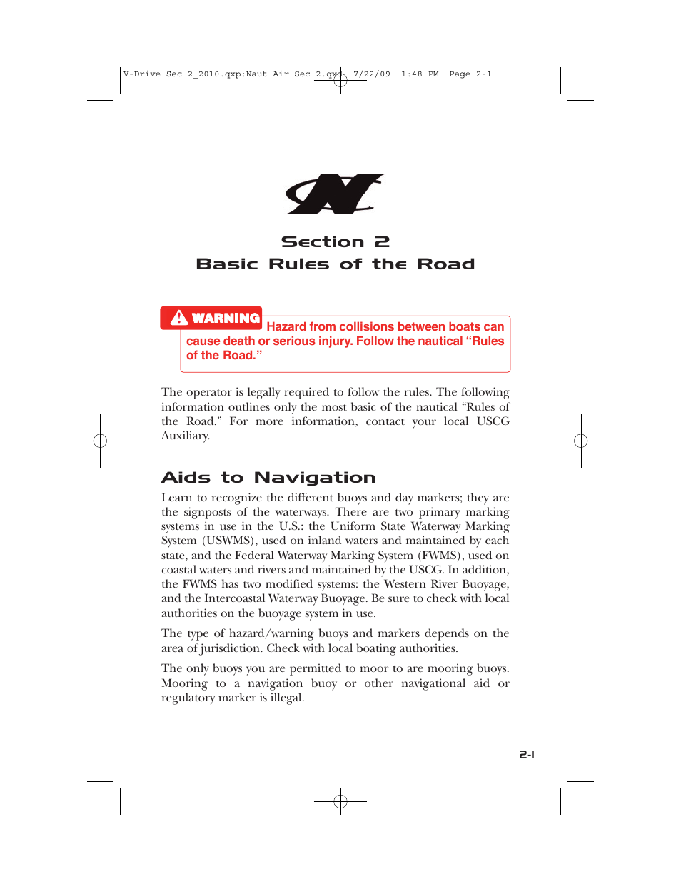 Nautique 230 User Manual | Page 47 / 248