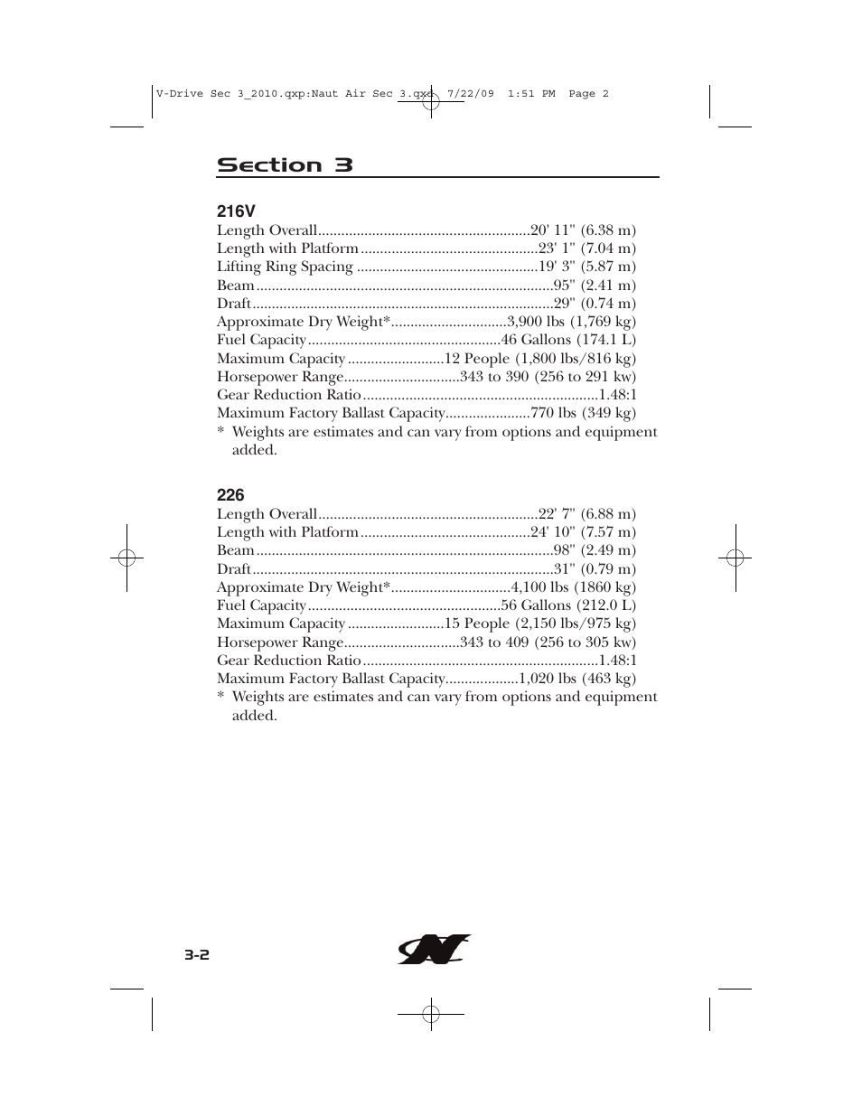 Nautique 230 User Manual | Page 58 / 248