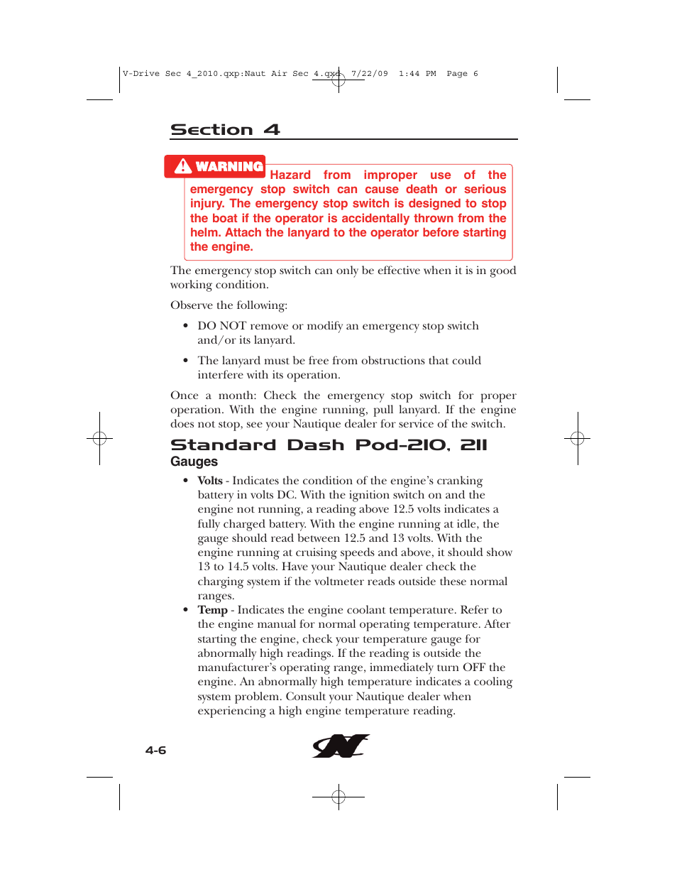 Nautique 230 User Manual | Page 82 / 248