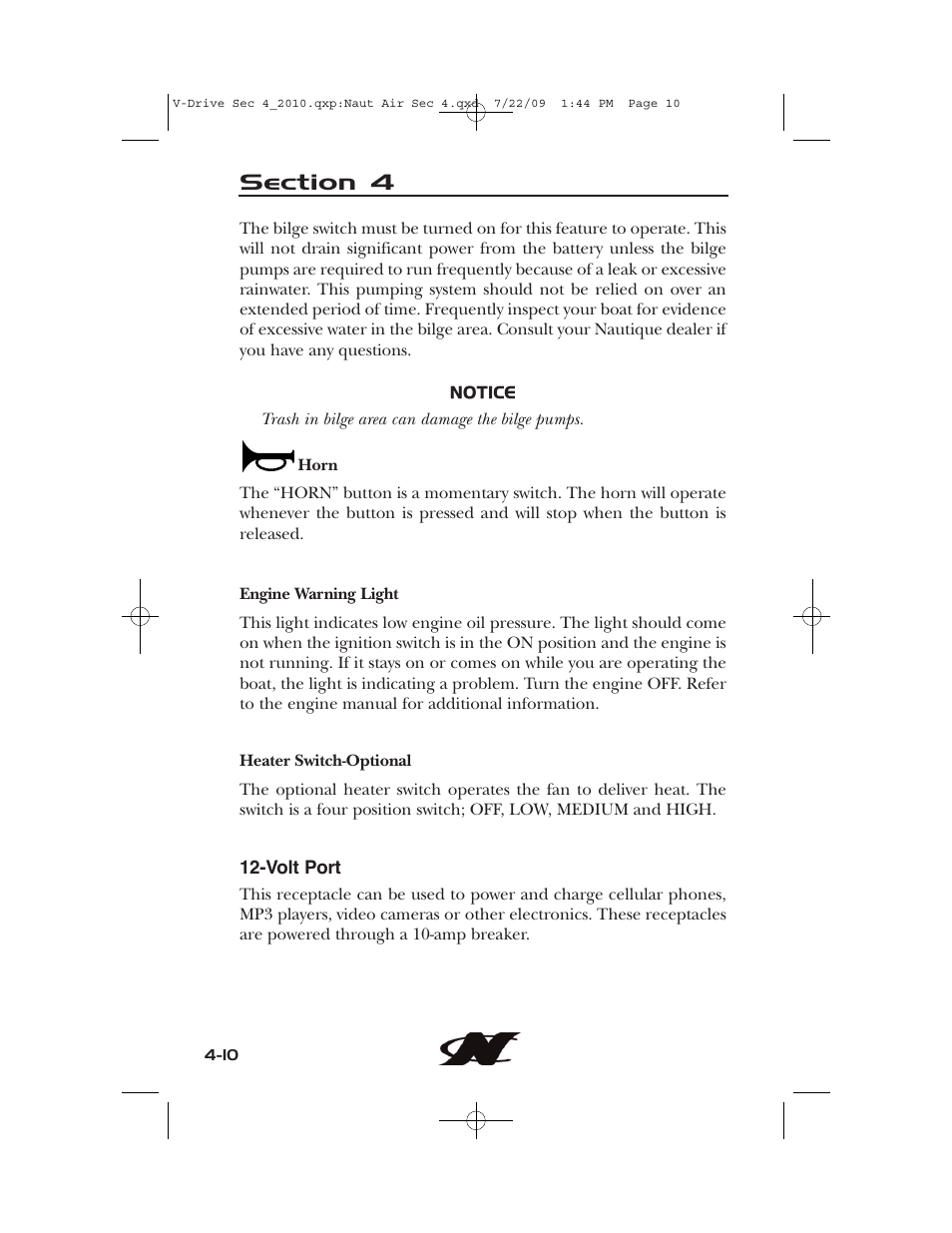 Nautique 230 User Manual | Page 86 / 248