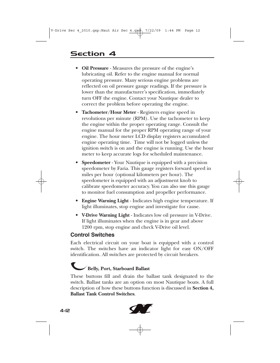 Nautique 230 User Manual | Page 88 / 248