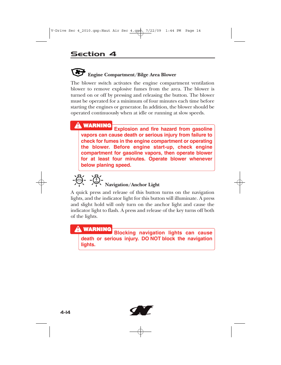 Nautique 230 User Manual | Page 90 / 248