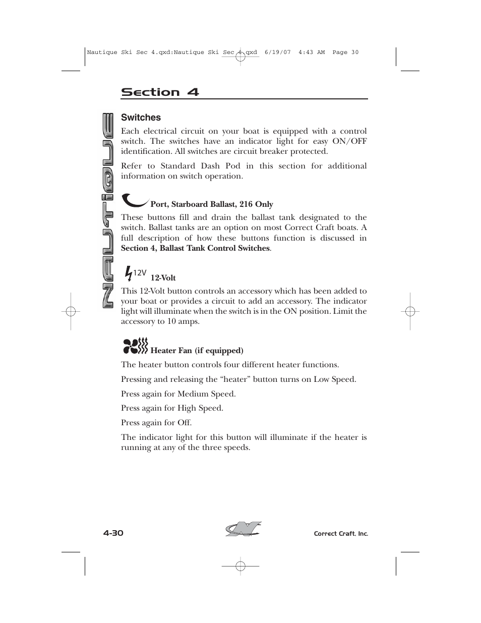 Nautique 2008 70141 User Manual | Page 100 / 188