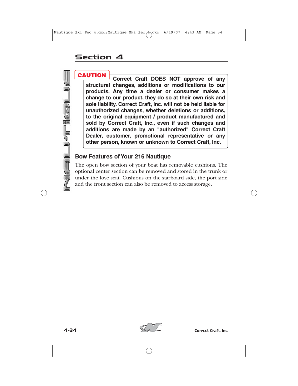 Nautique 2008 70141 User Manual | Page 104 / 188