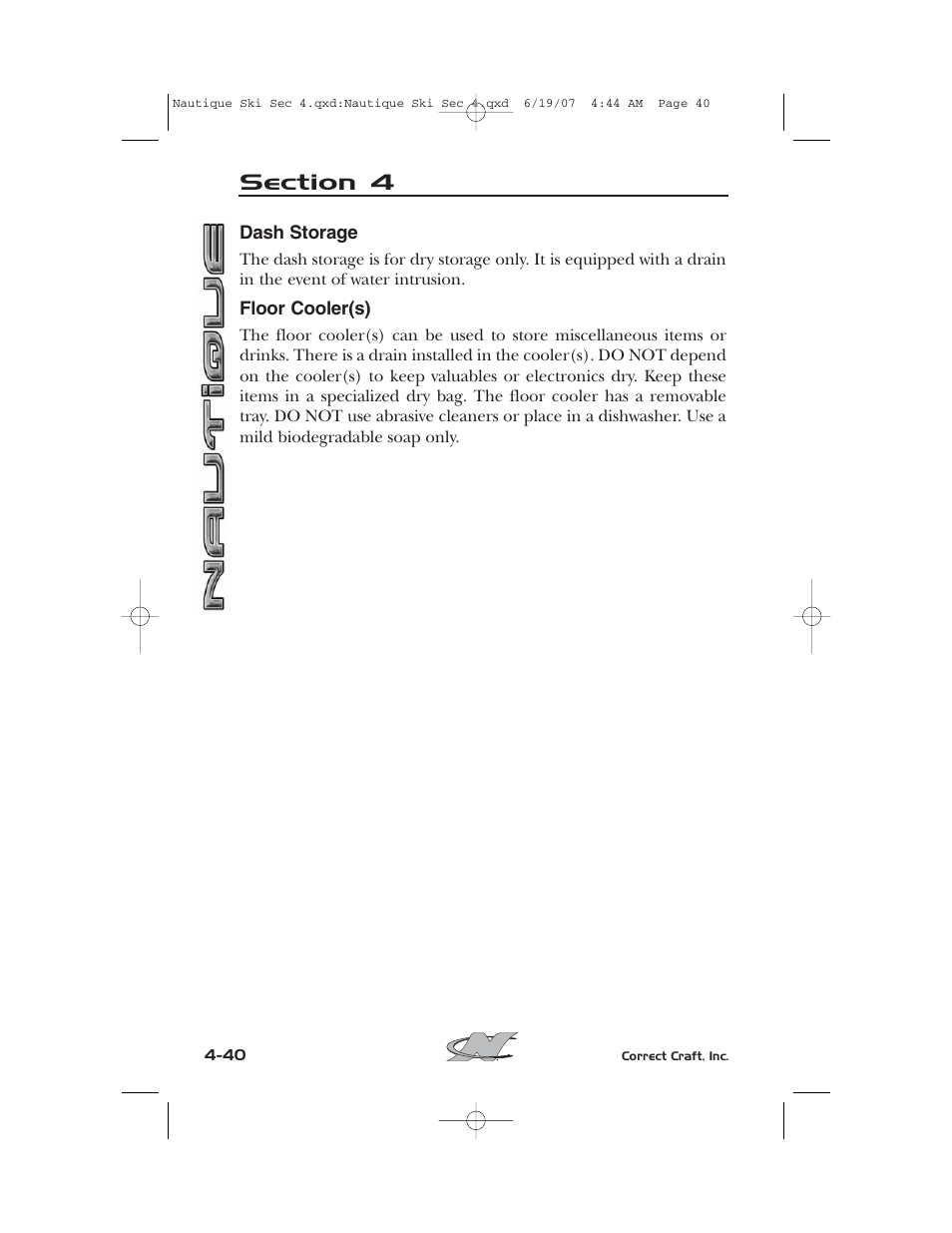 Nautique 2008 70141 User Manual | Page 110 / 188