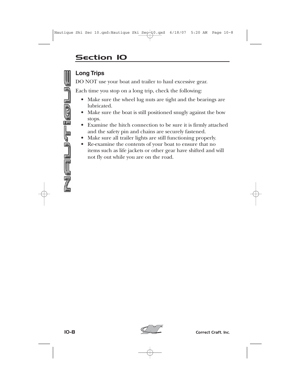 Nautique 2008 70141 User Manual | Page 176 / 188