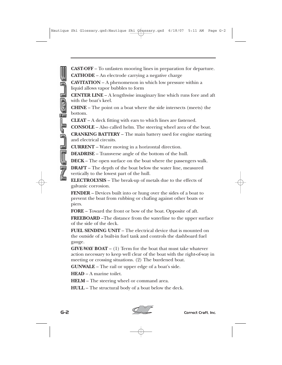 Nautique 2008 70141 User Manual | Page 178 / 188