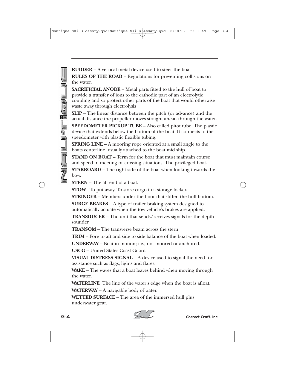 Nautique 2008 70141 User Manual | Page 180 / 188