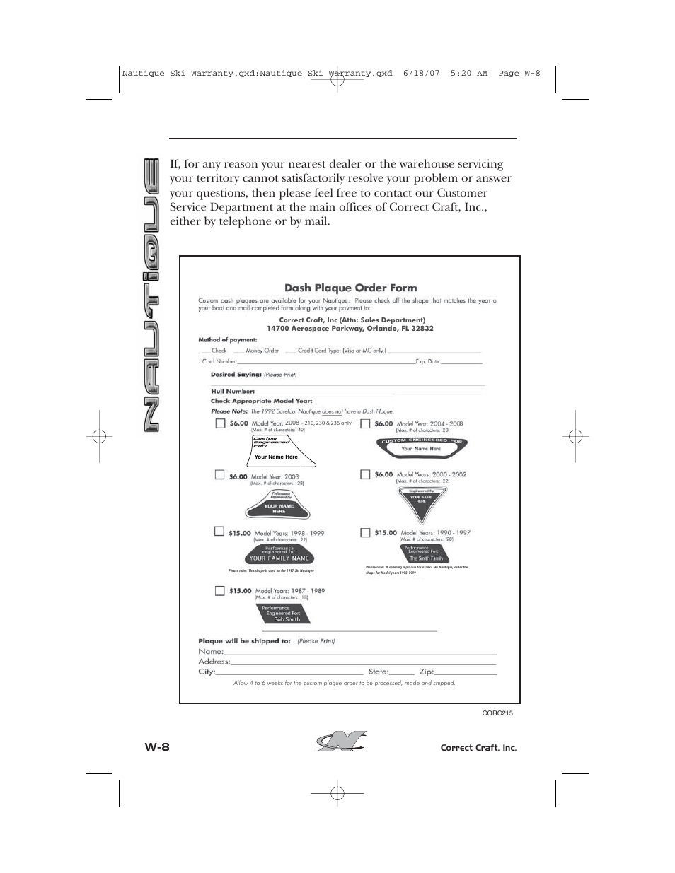 Nautique 2008 70141 User Manual | Page 188 / 188