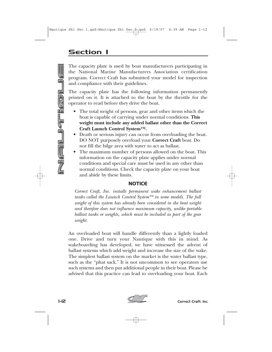 Nautique 2008 70141 User Manual | Page 22 / 188