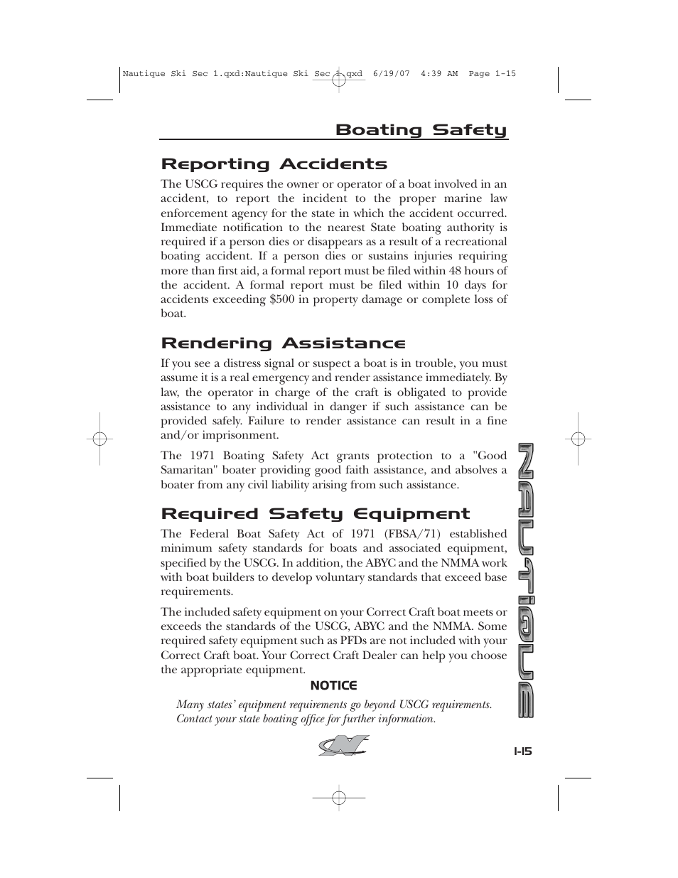 Nautique 2008 70141 User Manual | Page 25 / 188