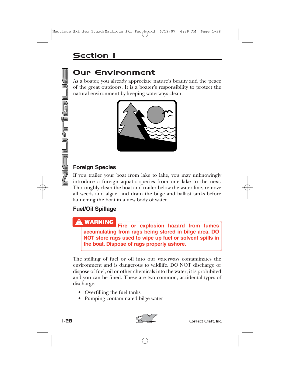 Our environment | Nautique 2008 70141 User Manual | Page 38 / 188