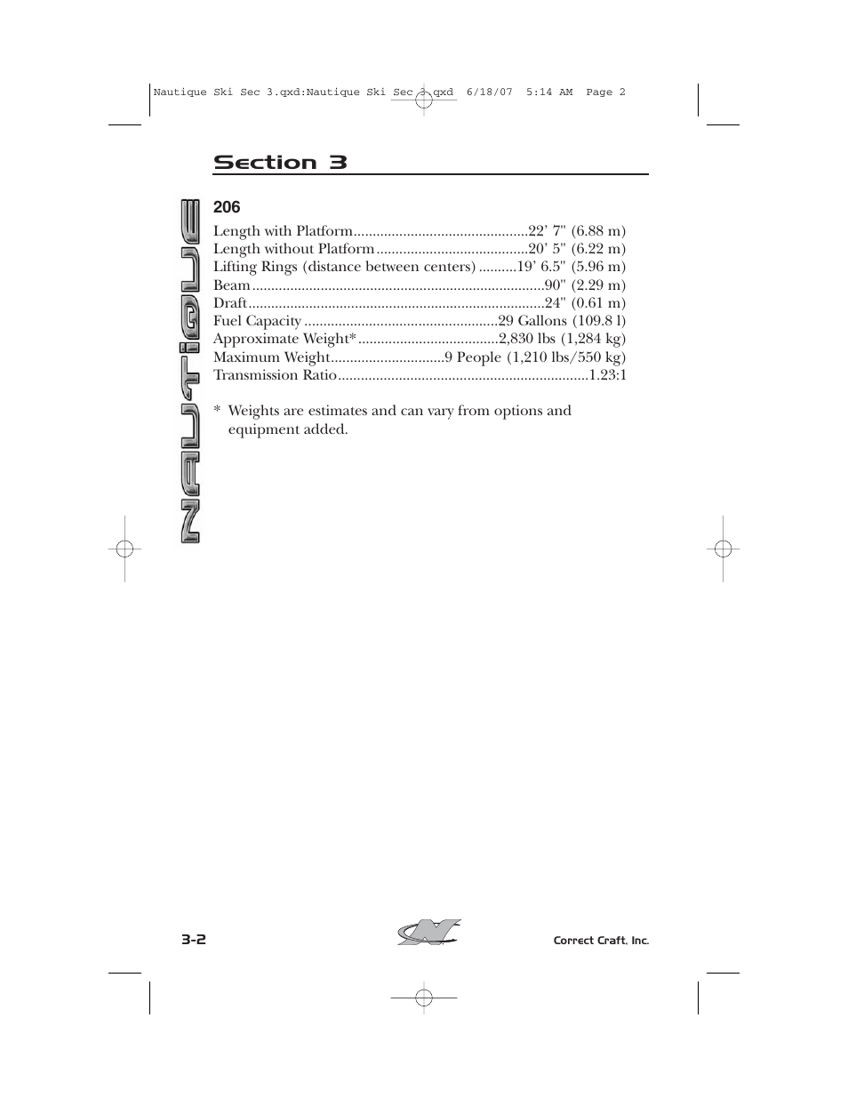 Nautique 2008 70141 User Manual | Page 58 / 188