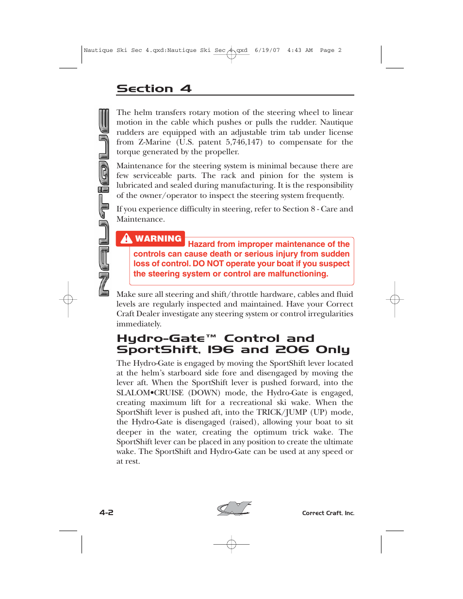 Nautique 2008 70141 User Manual | Page 72 / 188