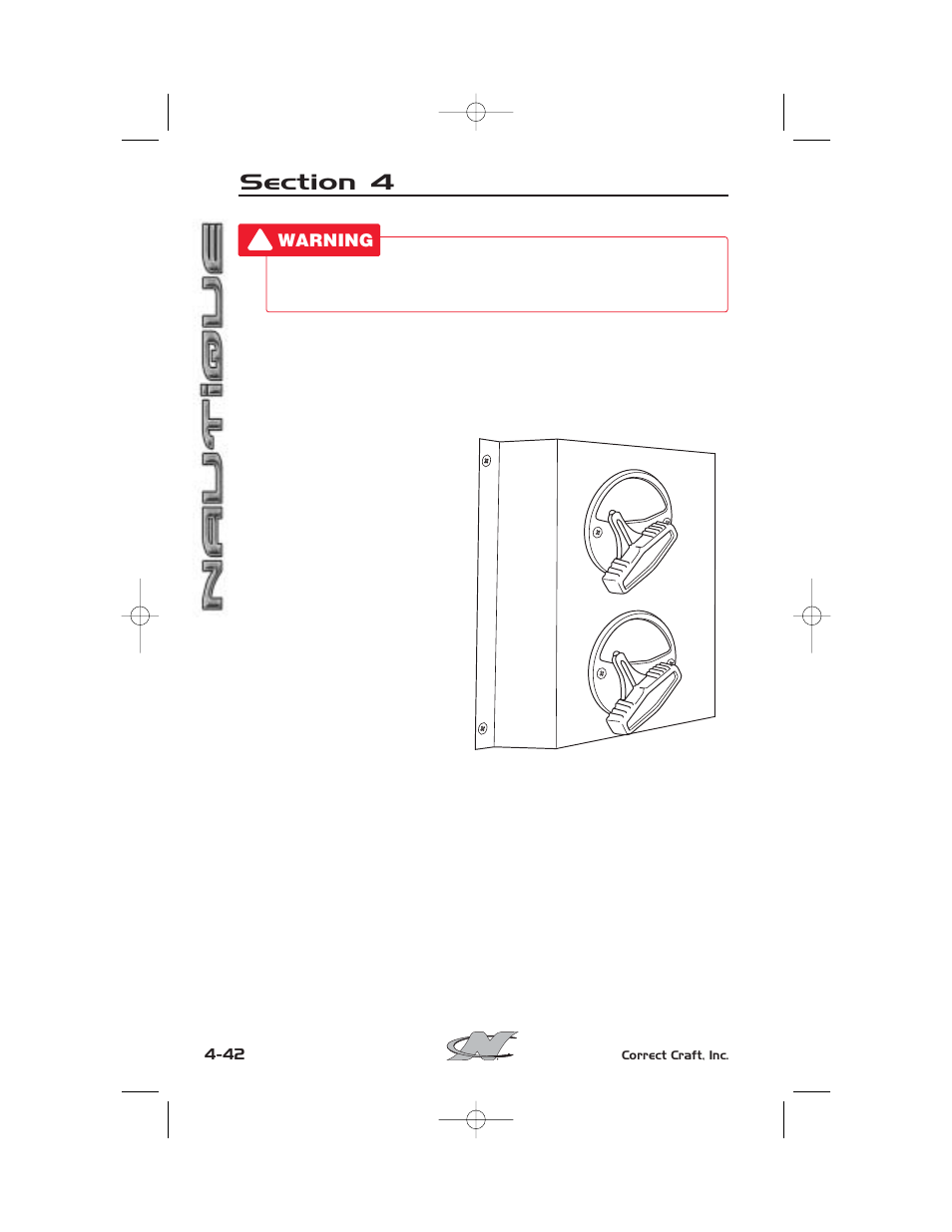 Ballast tank valves, Warning | Nautique SPORT NAUTIQUE 216 User Manual | Page 111 / 188