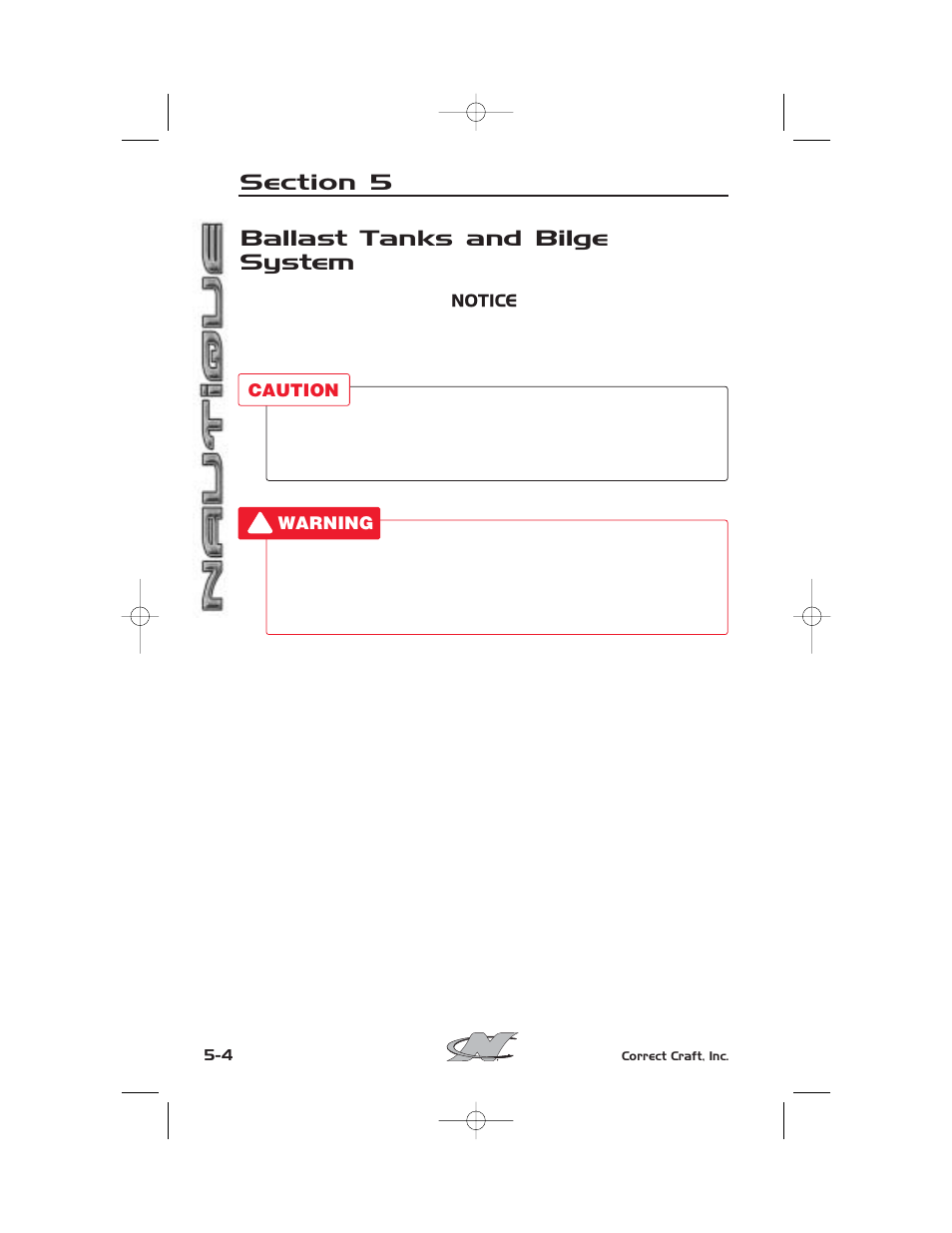 Ballast tanks and bilge system | Nautique SPORT NAUTIQUE 216 User Manual | Page 119 / 188