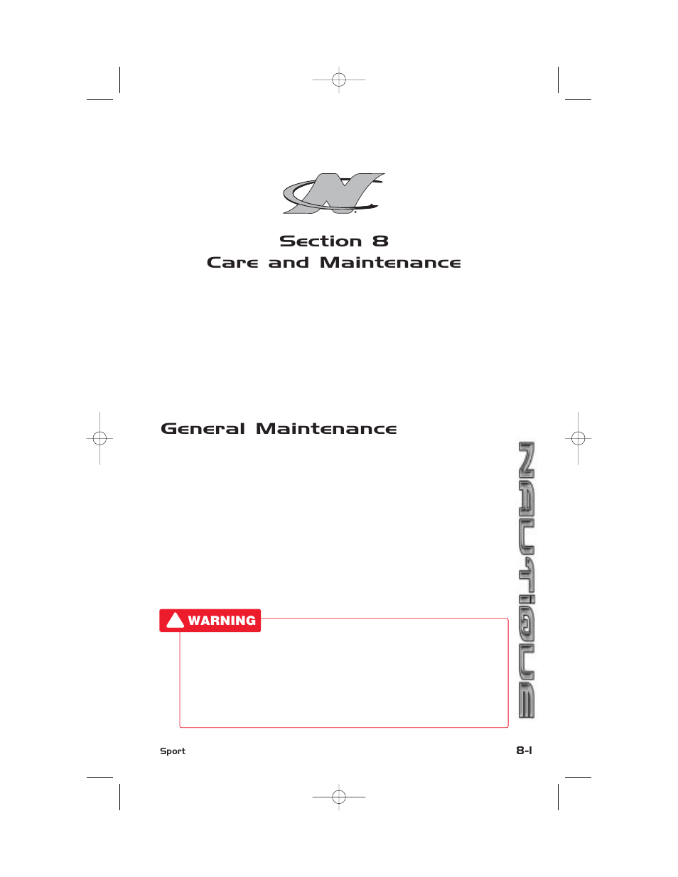 General maintenance | Nautique SPORT NAUTIQUE 216 User Manual | Page 144 / 188