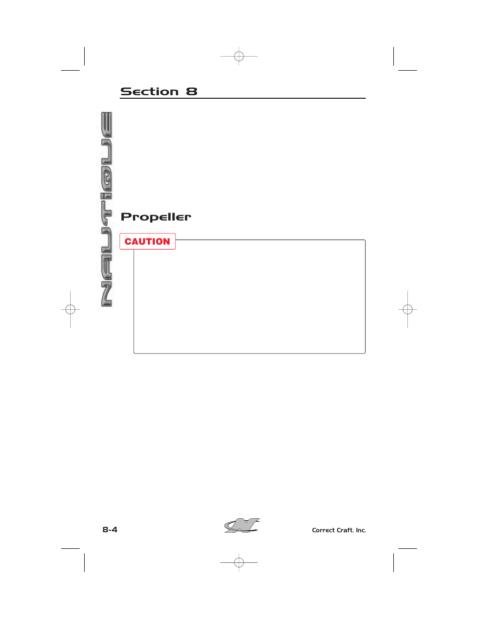 Propeller | Nautique SPORT NAUTIQUE 216 User Manual | Page 147 / 188