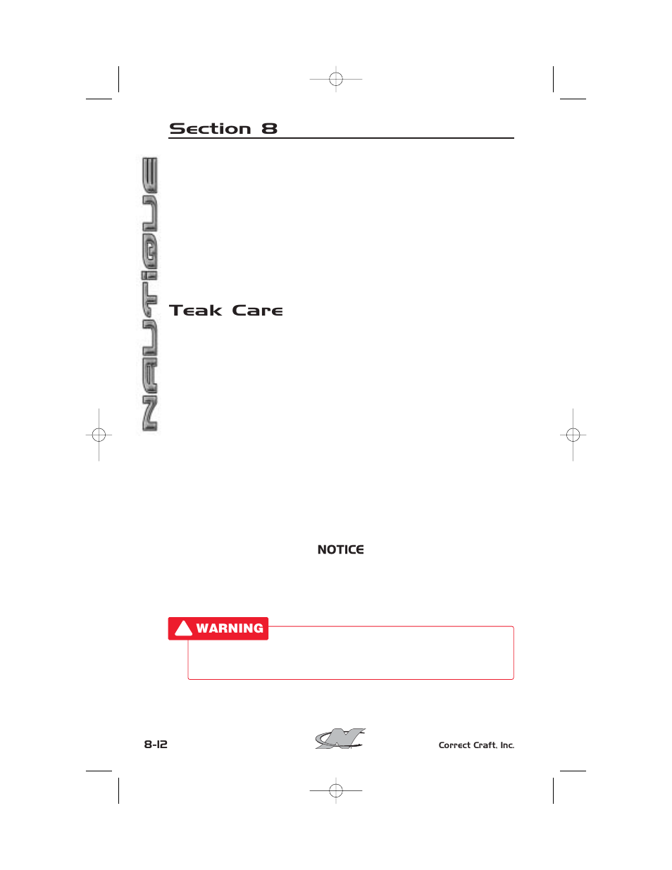 Teak care | Nautique SPORT NAUTIQUE 216 User Manual | Page 155 / 188