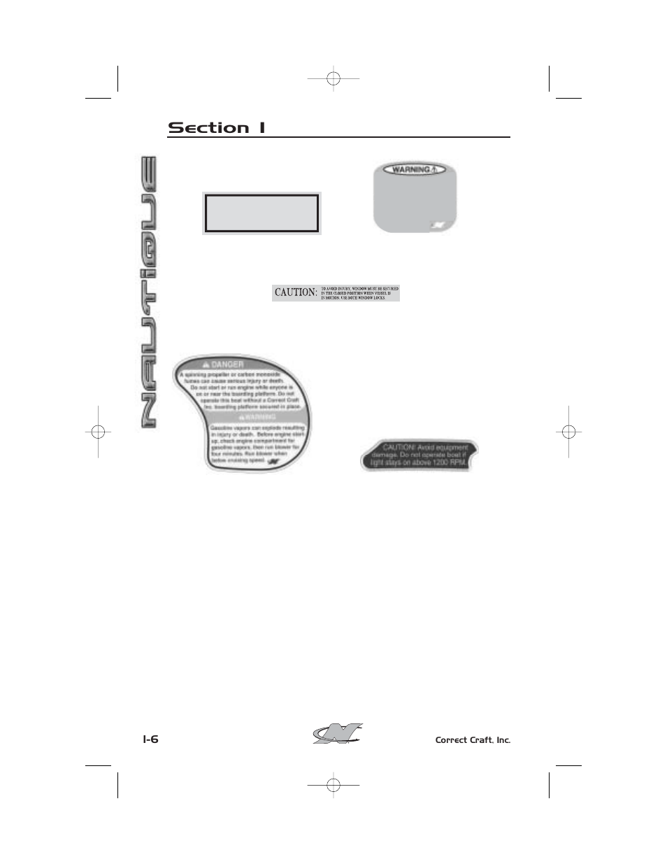 Warning! do not | Nautique SPORT NAUTIQUE 216 User Manual | Page 17 / 188