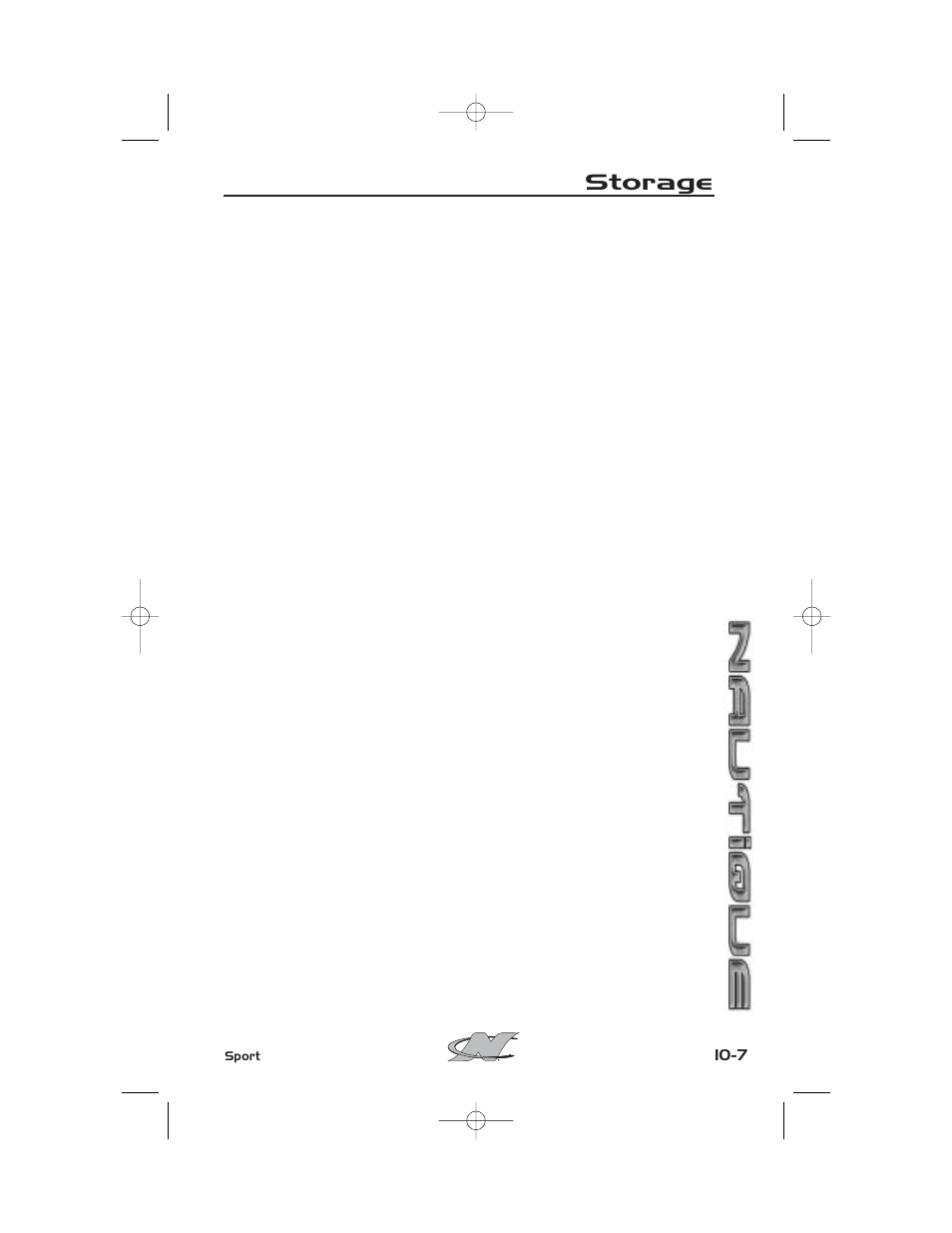 Storage | Nautique SPORT NAUTIQUE 216 User Manual | Page 172 / 188