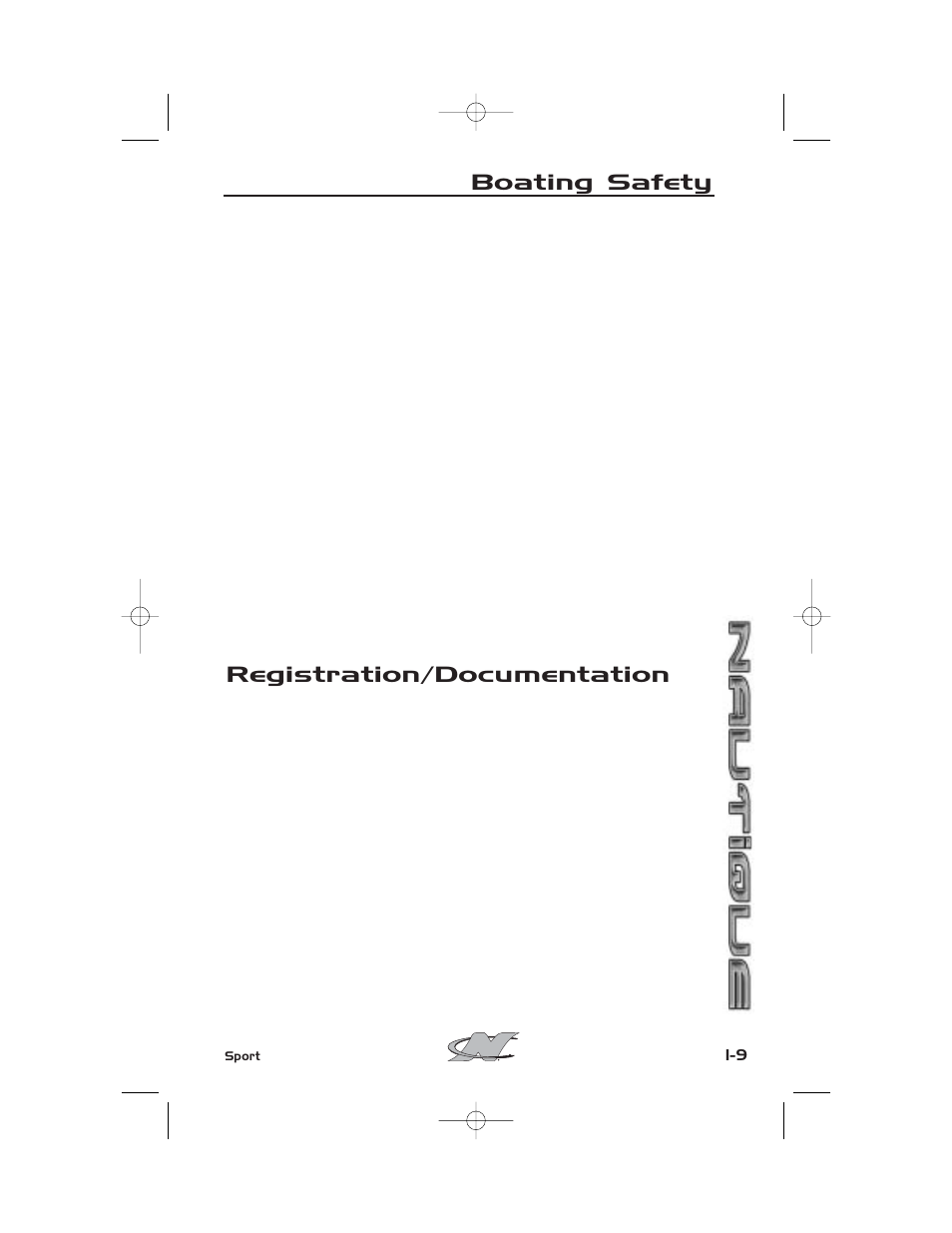 Registration/documentation, Boating safety | Nautique SPORT NAUTIQUE 216 User Manual | Page 20 / 188