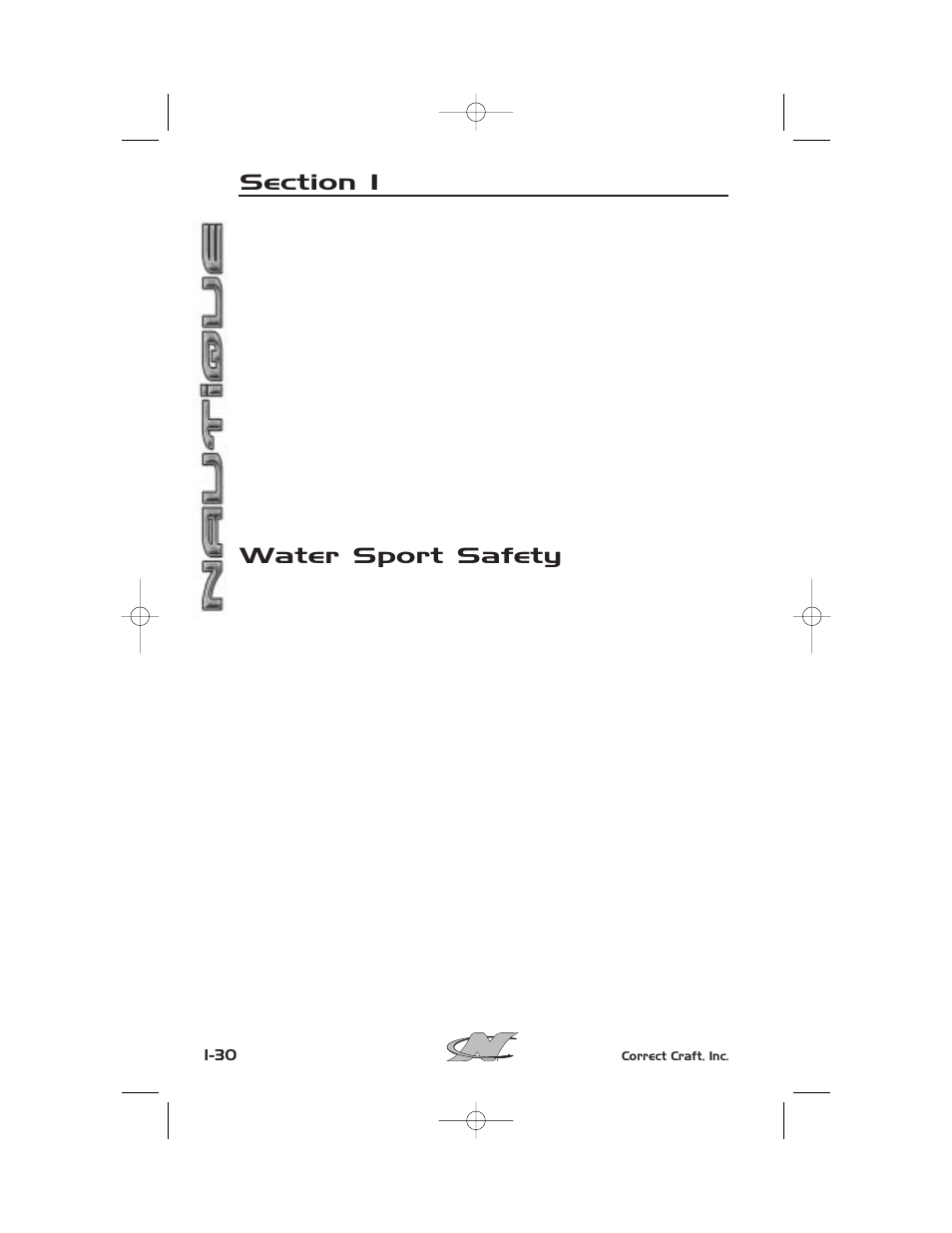 Water sport safety | Nautique SPORT NAUTIQUE 216 User Manual | Page 41 / 188