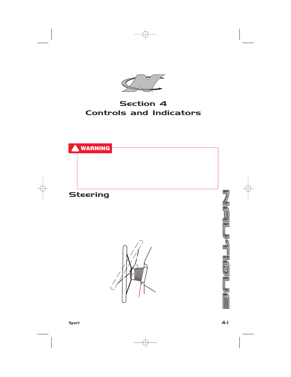 Steering | Nautique SPORT NAUTIQUE 216 User Manual | Page 70 / 188