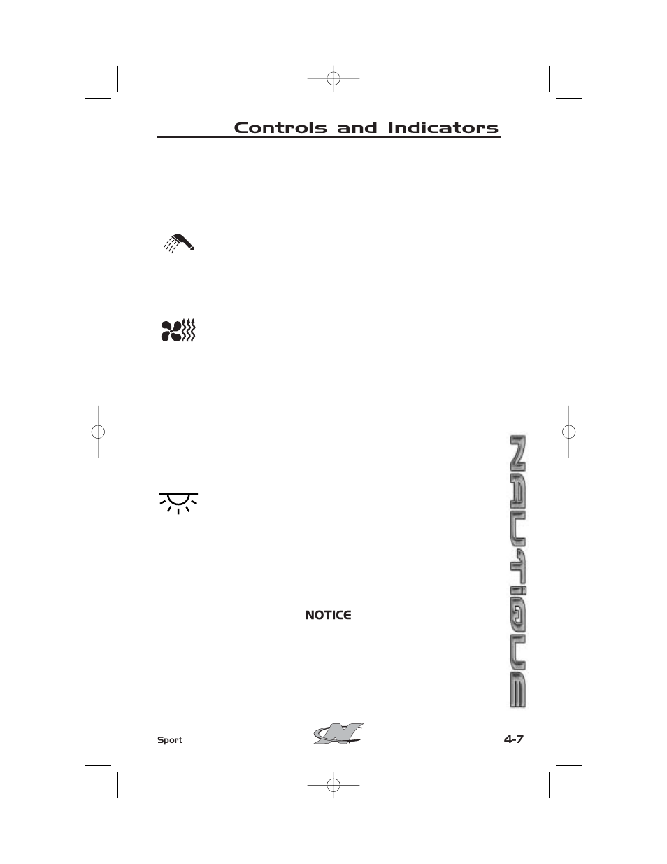 Controls and indicators | Nautique SPORT NAUTIQUE 216 User Manual | Page 76 / 188