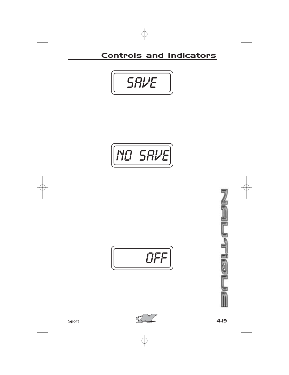 Controls and indicators | Nautique SPORT NAUTIQUE 216 User Manual | Page 88 / 188