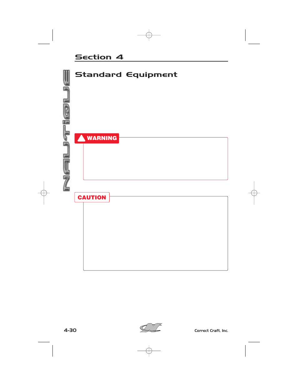 Standard equipment | Nautique SPORT NAUTIQUE 216 User Manual | Page 99 / 188