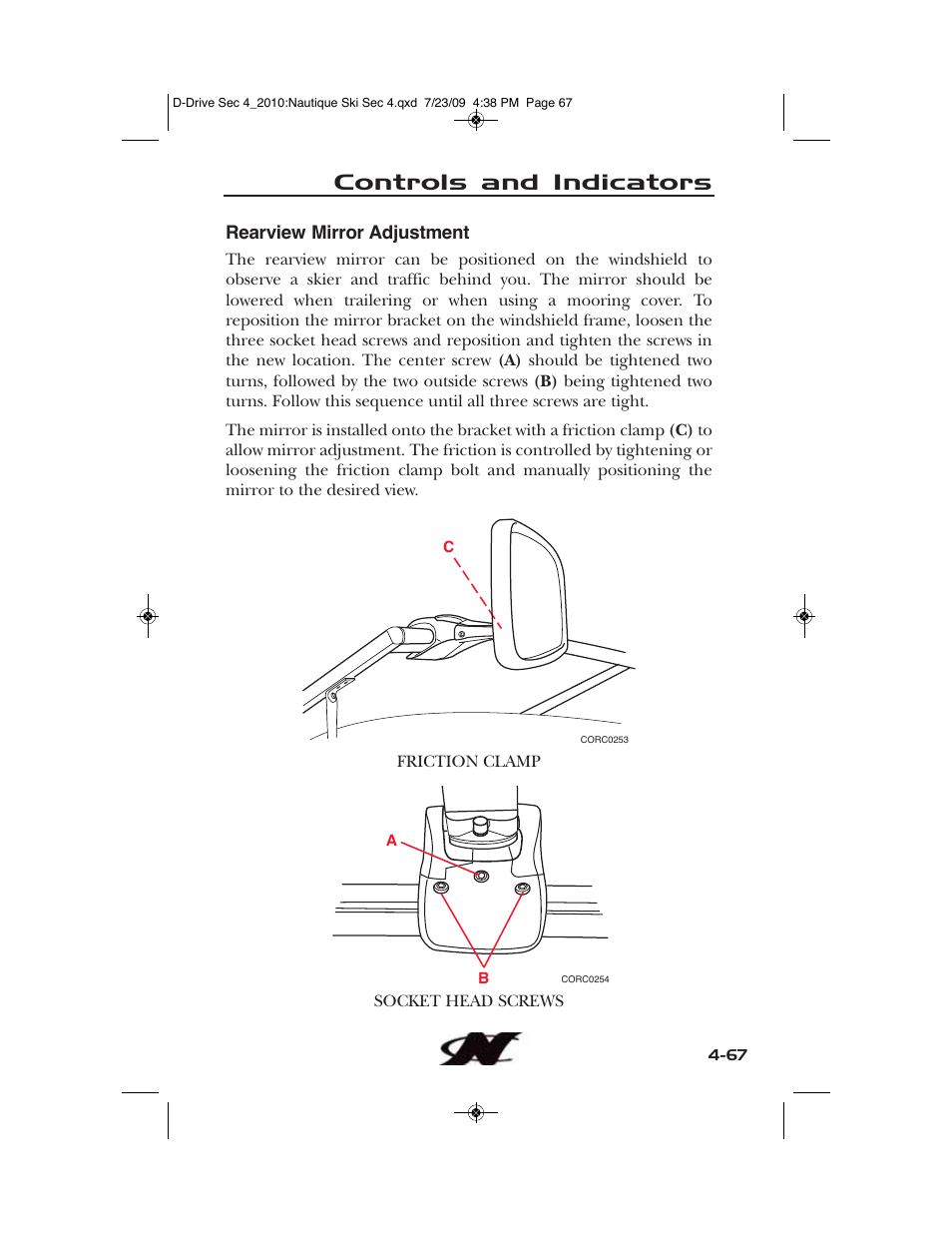 Controls and indicators | Nautique 100077 User Manual | Page 139 / 228