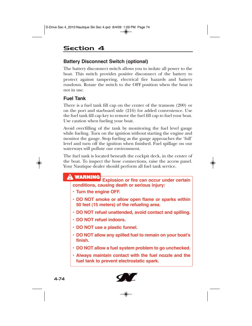 Nautique 100077 User Manual | Page 146 / 228