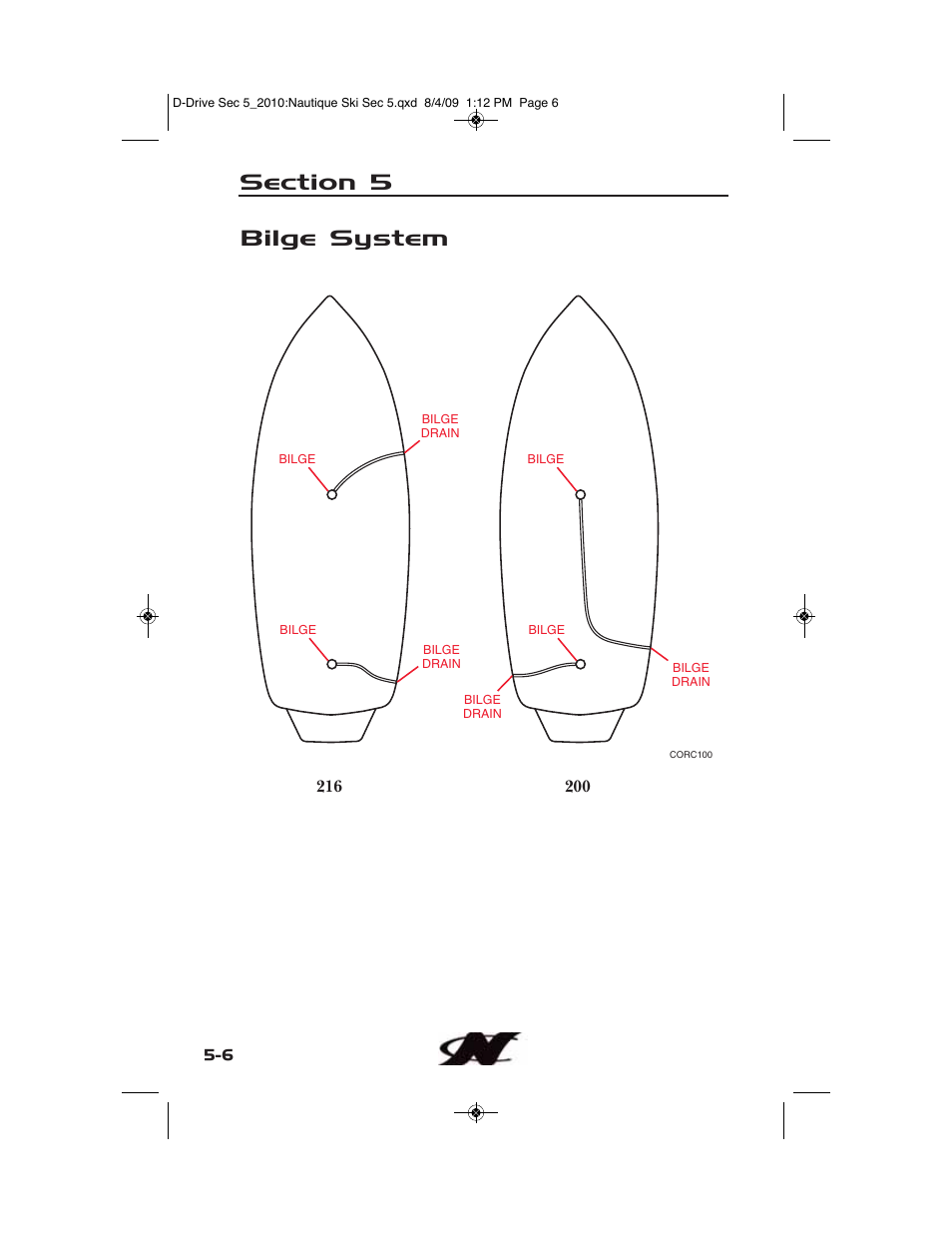 Bilge system | Nautique 100077 User Manual | Page 160 / 228