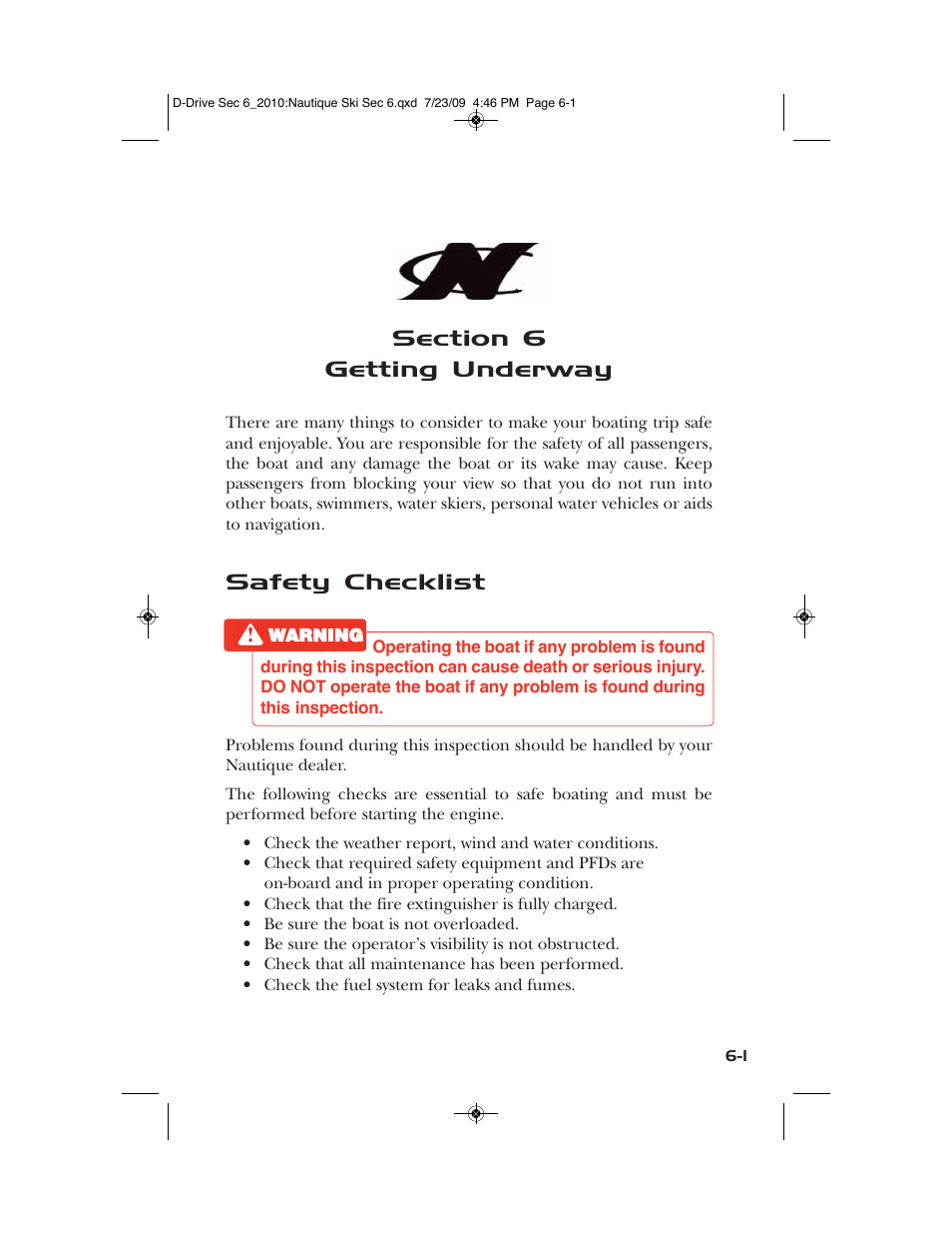 Nautique 100077 User Manual | Page 161 / 228